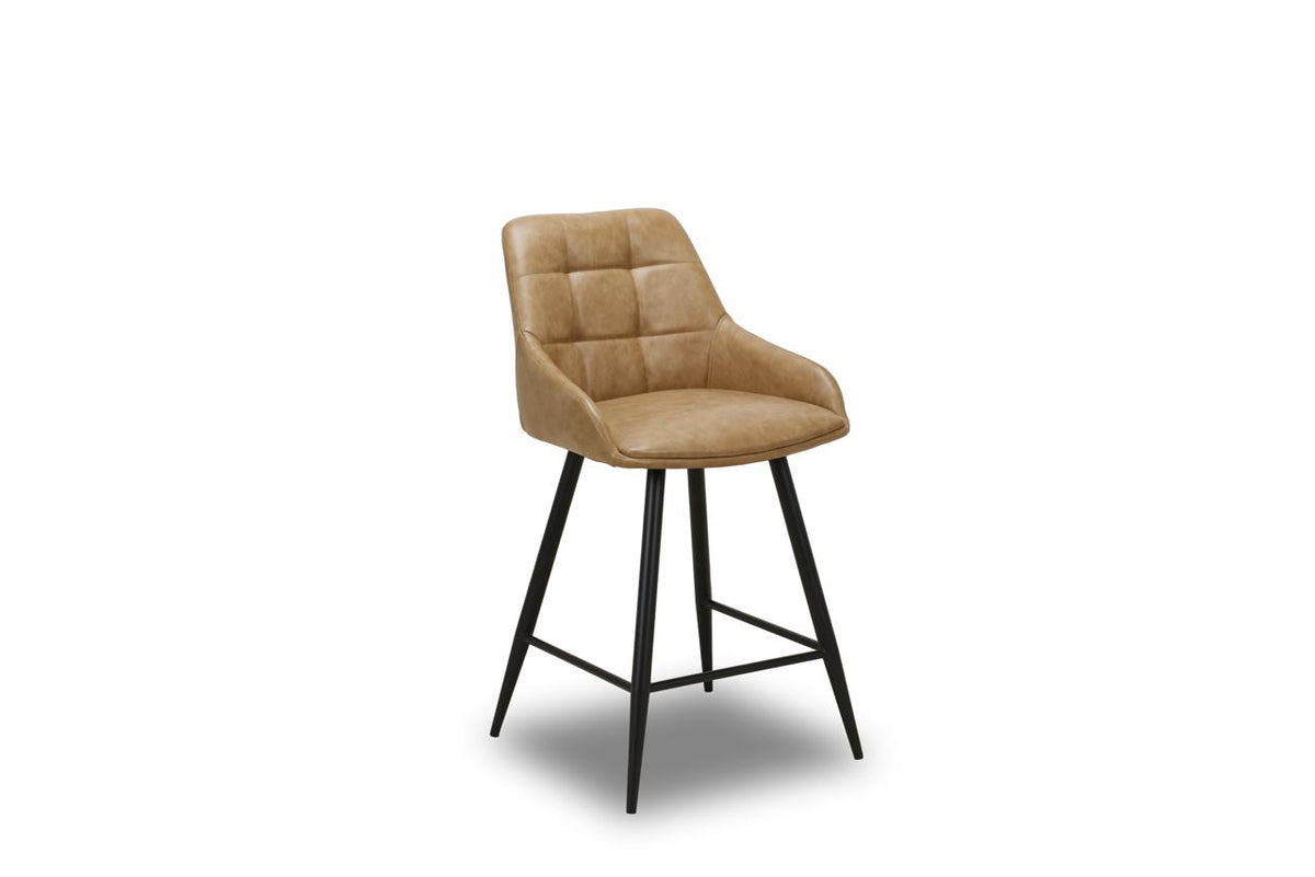Stella Counter Stool Taupe PU