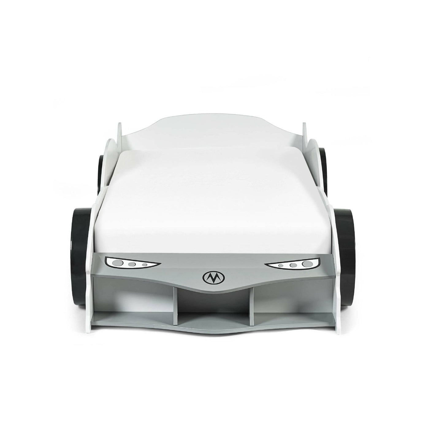 Storm Racer Car Bed - White - STO001