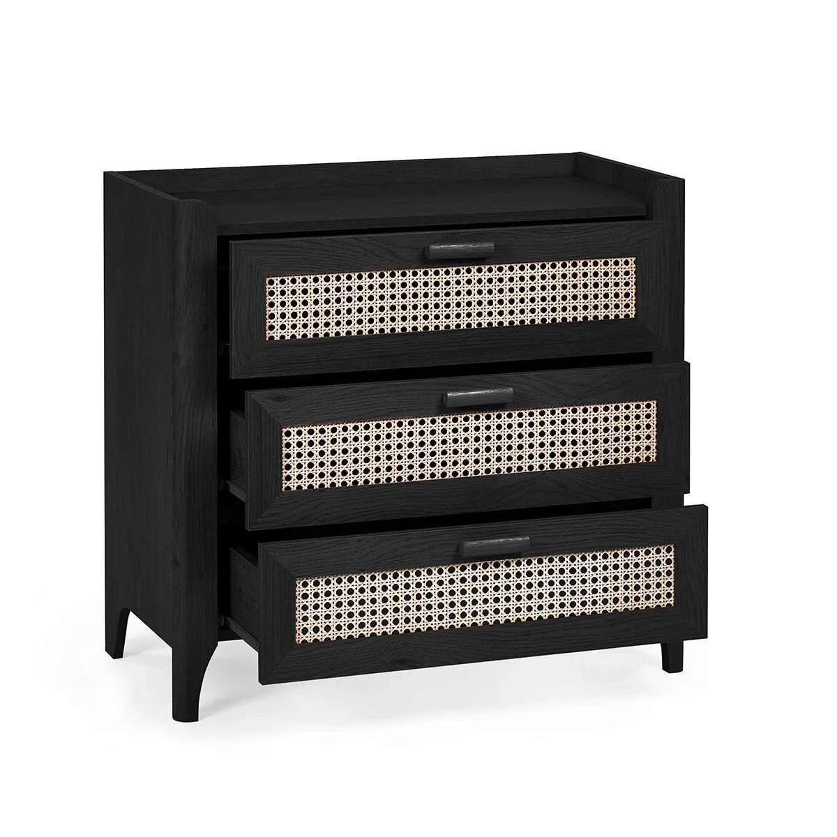 Sydney 3 Drawer Chest - Black Ash