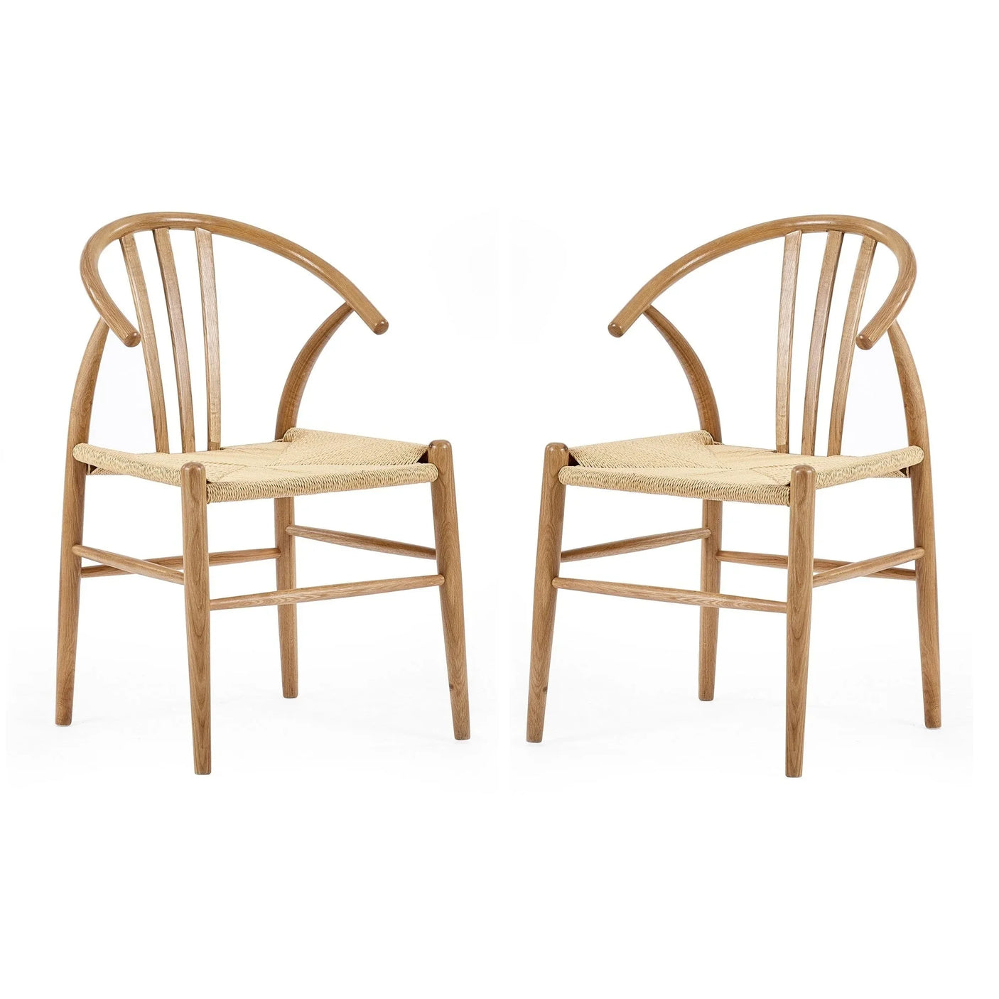 Symi Dining Chair (Set of 2) - Light Brown - SYM101