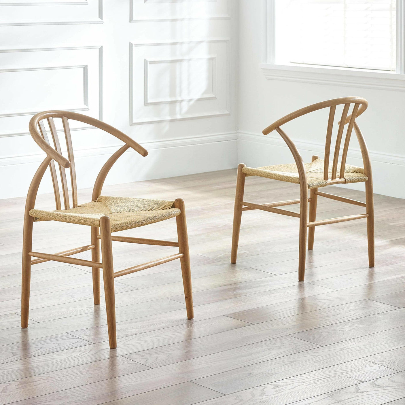 Symi Dining Chair (Set of 2) - Light Brown - SYM101