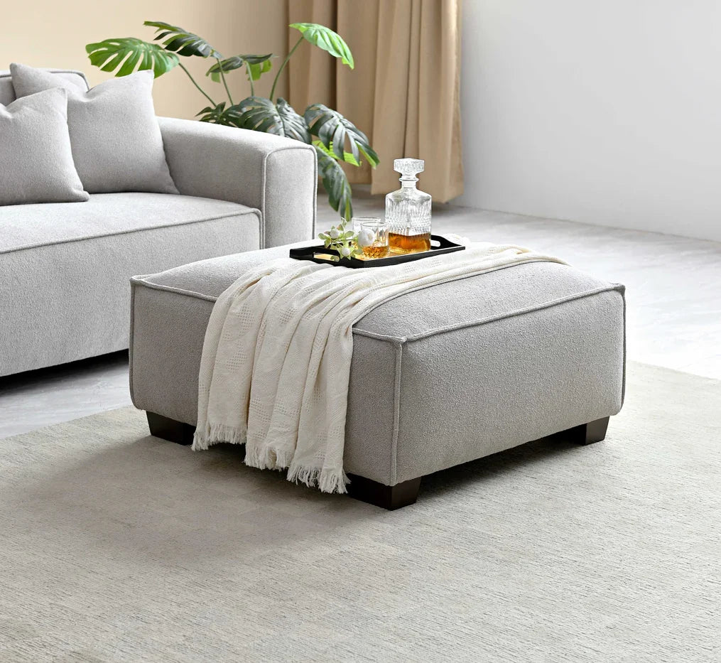 Aluxo Dakota Sofa Range in Pebble Boucle