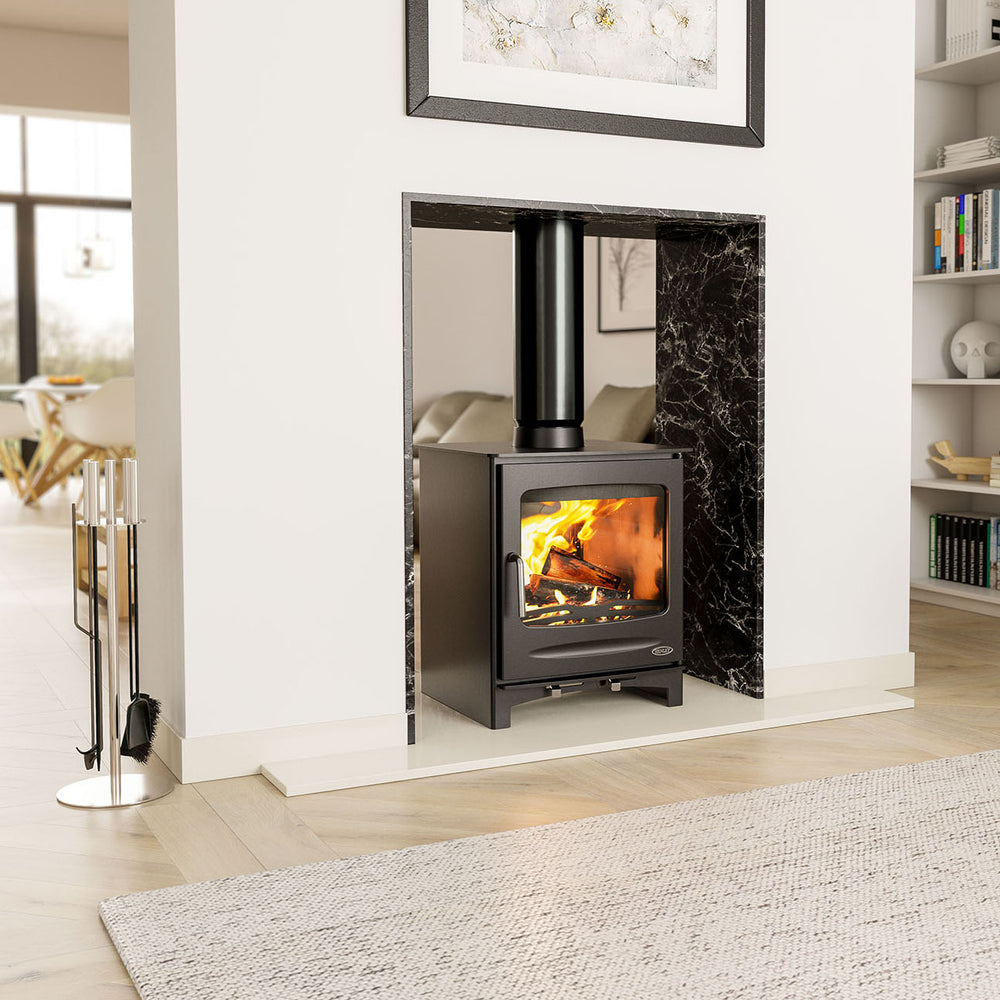Sherwood 10kW Double Side Multi Fuel (Eco) - Side View