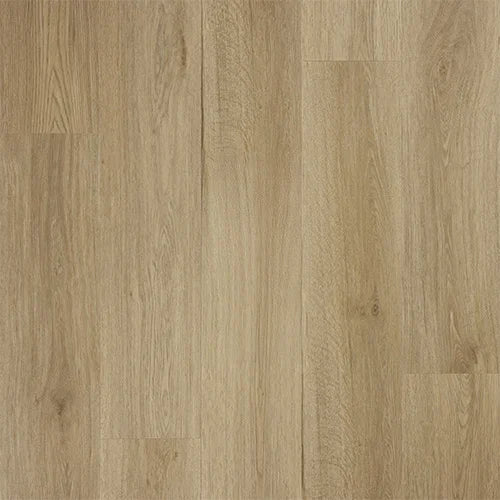 Smoky oak wood flooring with natural grain and light brown finish, close-up view