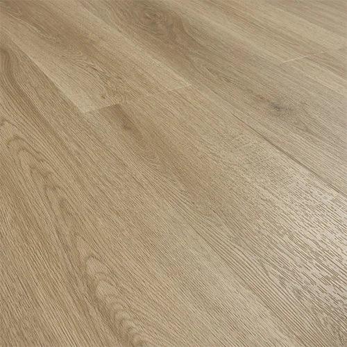Light oak wood flooring with natural grain texture and matte finish