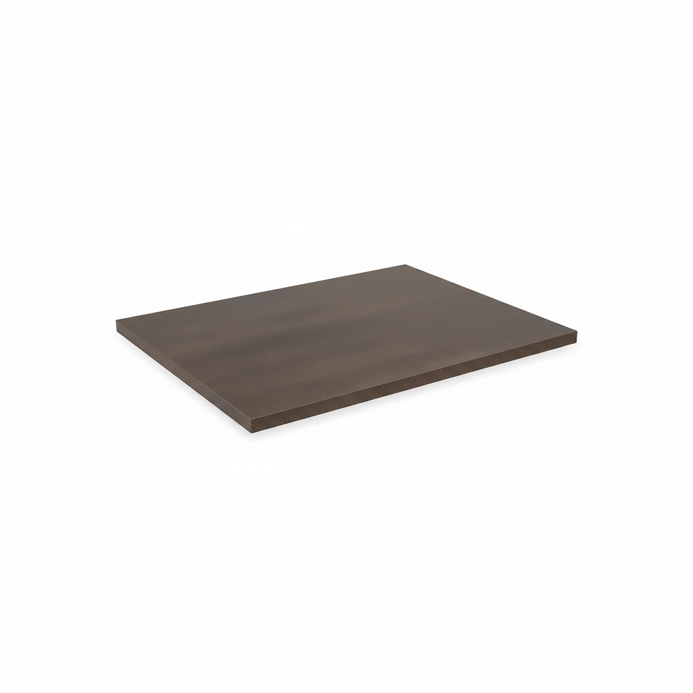 Chocolate oak effect bathroom worktop with natural wood grain finish | Home Centre Direct UK