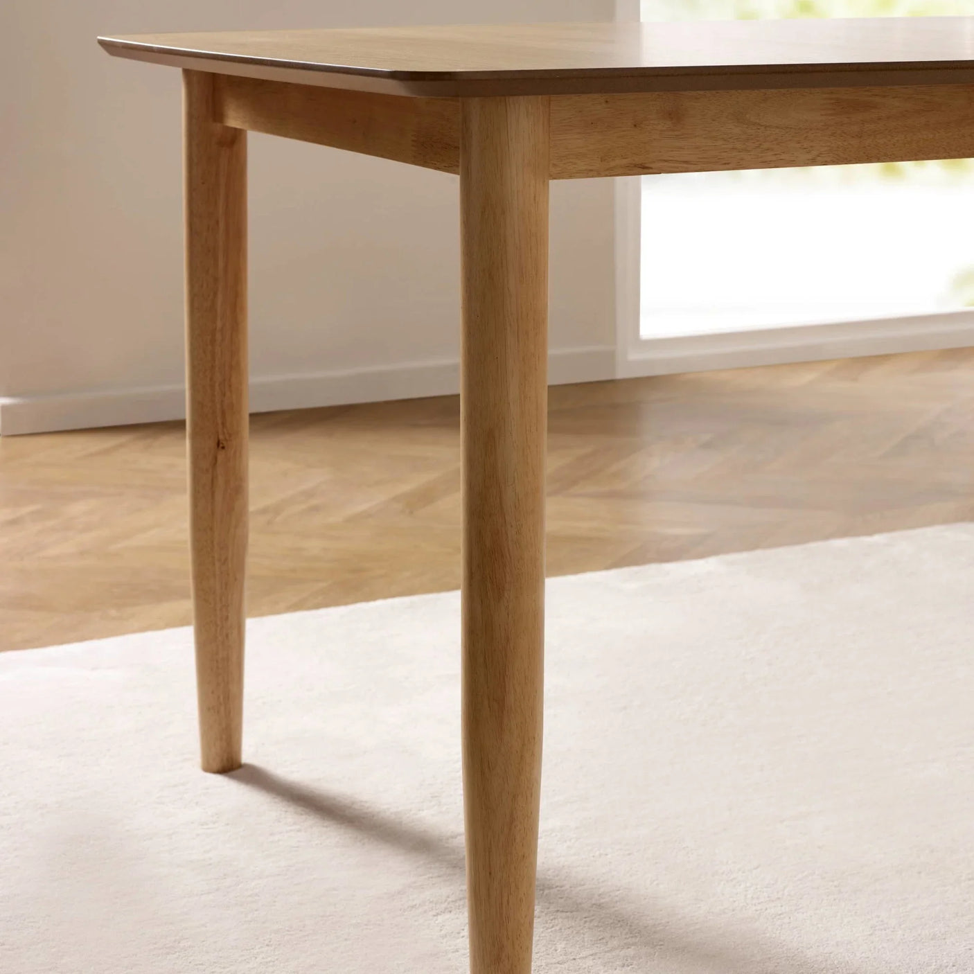Theia Extending Dining Table - Brown - THE001