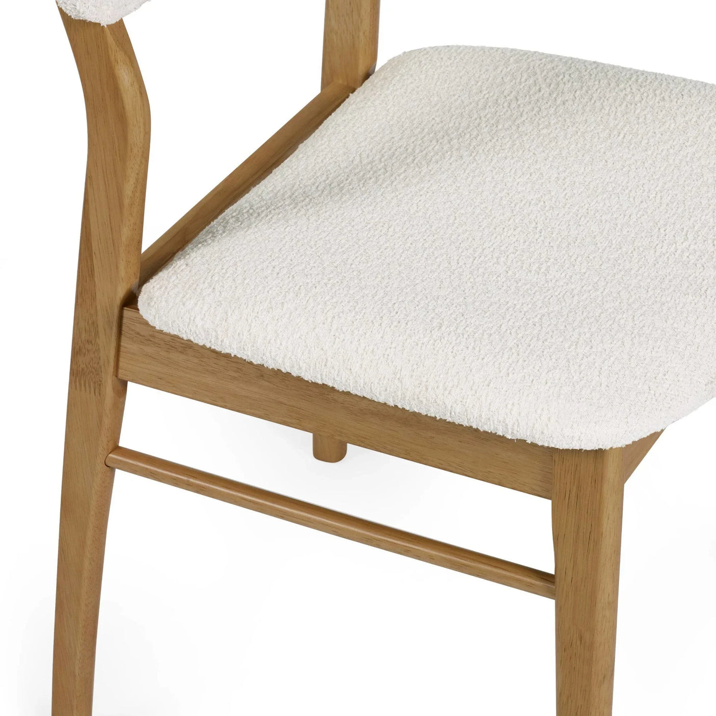 Set of 2 Theia Dining Chairs - White - THE102