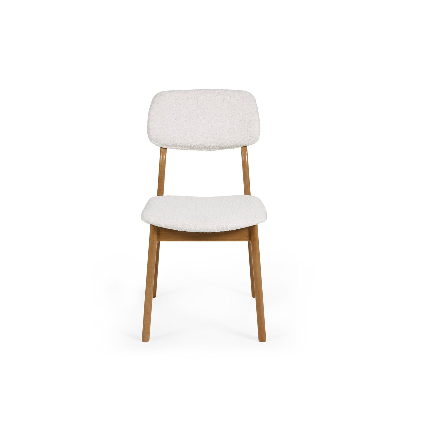 Set of 2 Theia Dining Chairs - White - THE102
