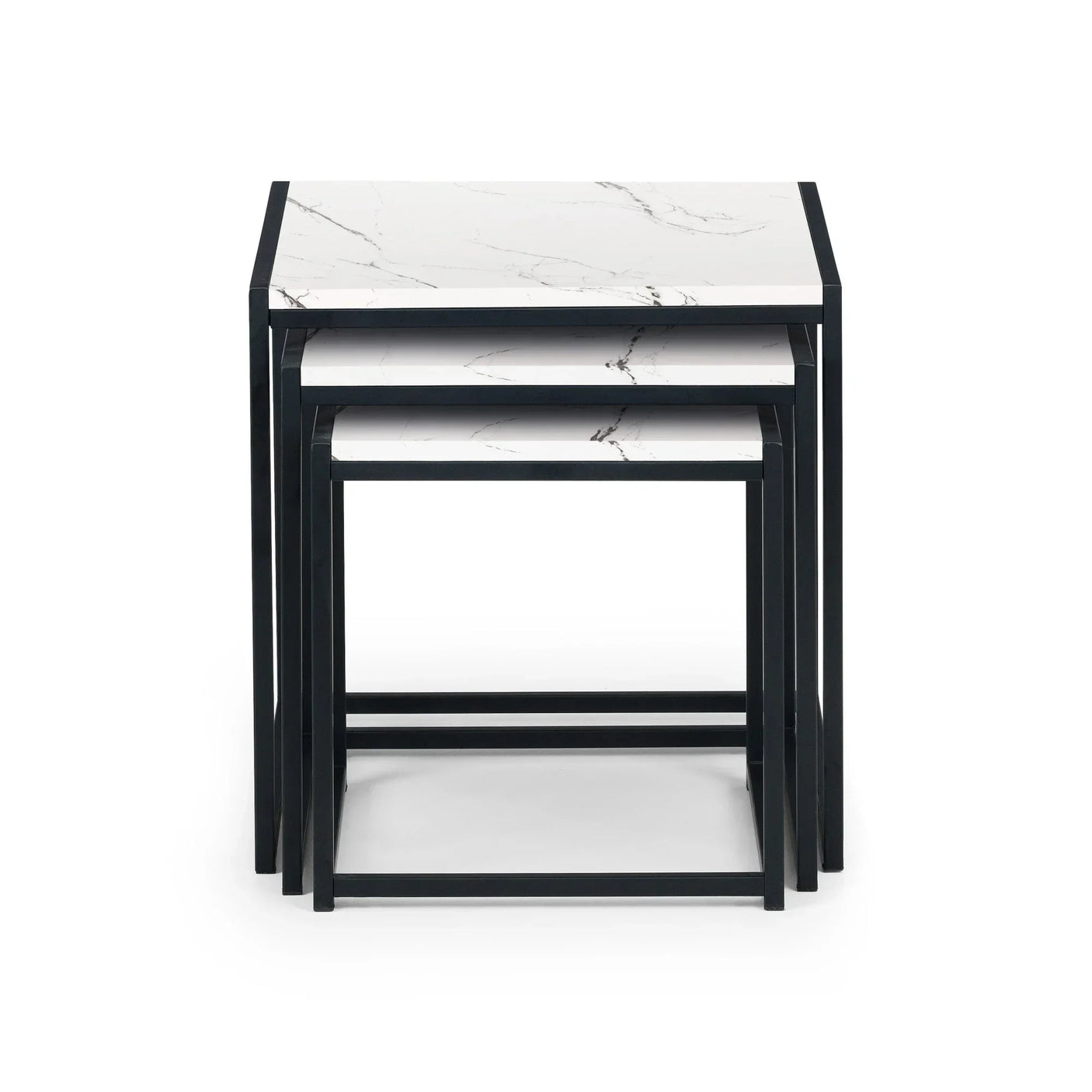 Tribeca Nest Of 3 Tables - Dark Brown - TRI501