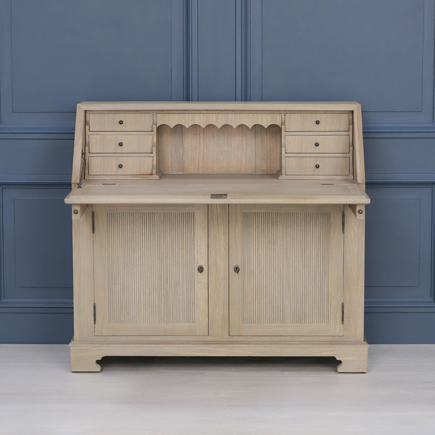 Rustic Wooden Bureau Desk