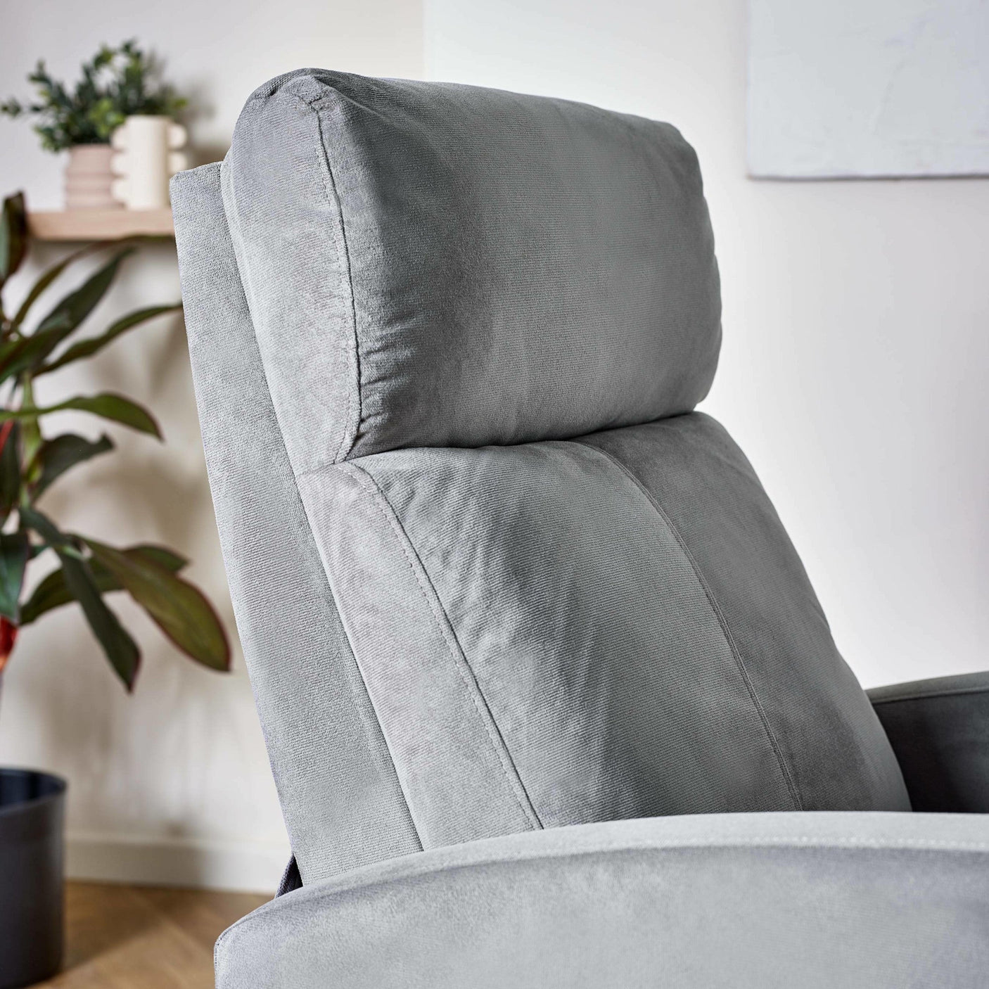 Vivo Recliner Arm Chair - Grey - VIV301