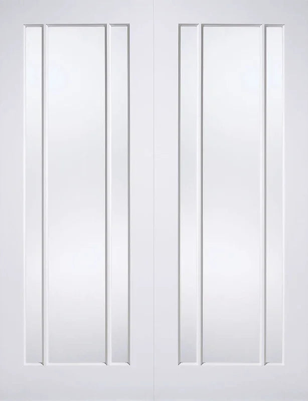 White Lincoln Glazed 3L Pair - Standard - 1981 x 914 (36") x 40mm