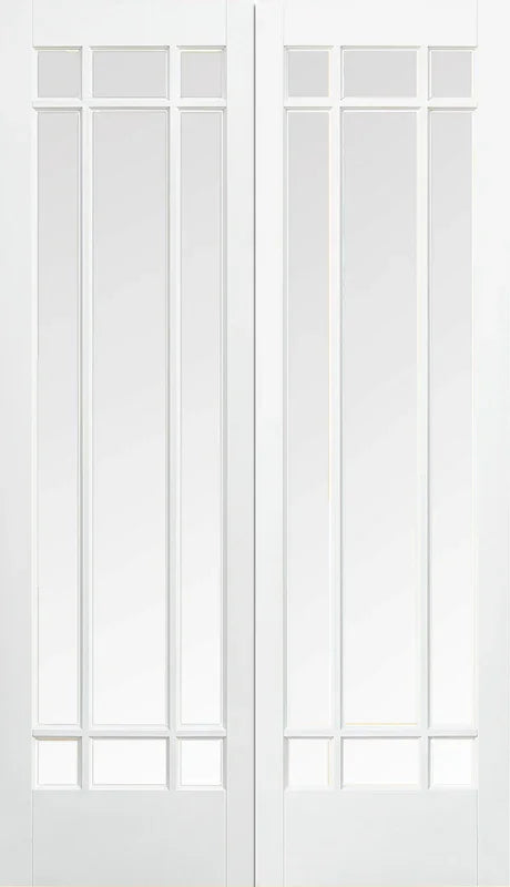 White Manhattan Glazed 9L Pair - Standard - 1981 x 1067 (42") x 40mm