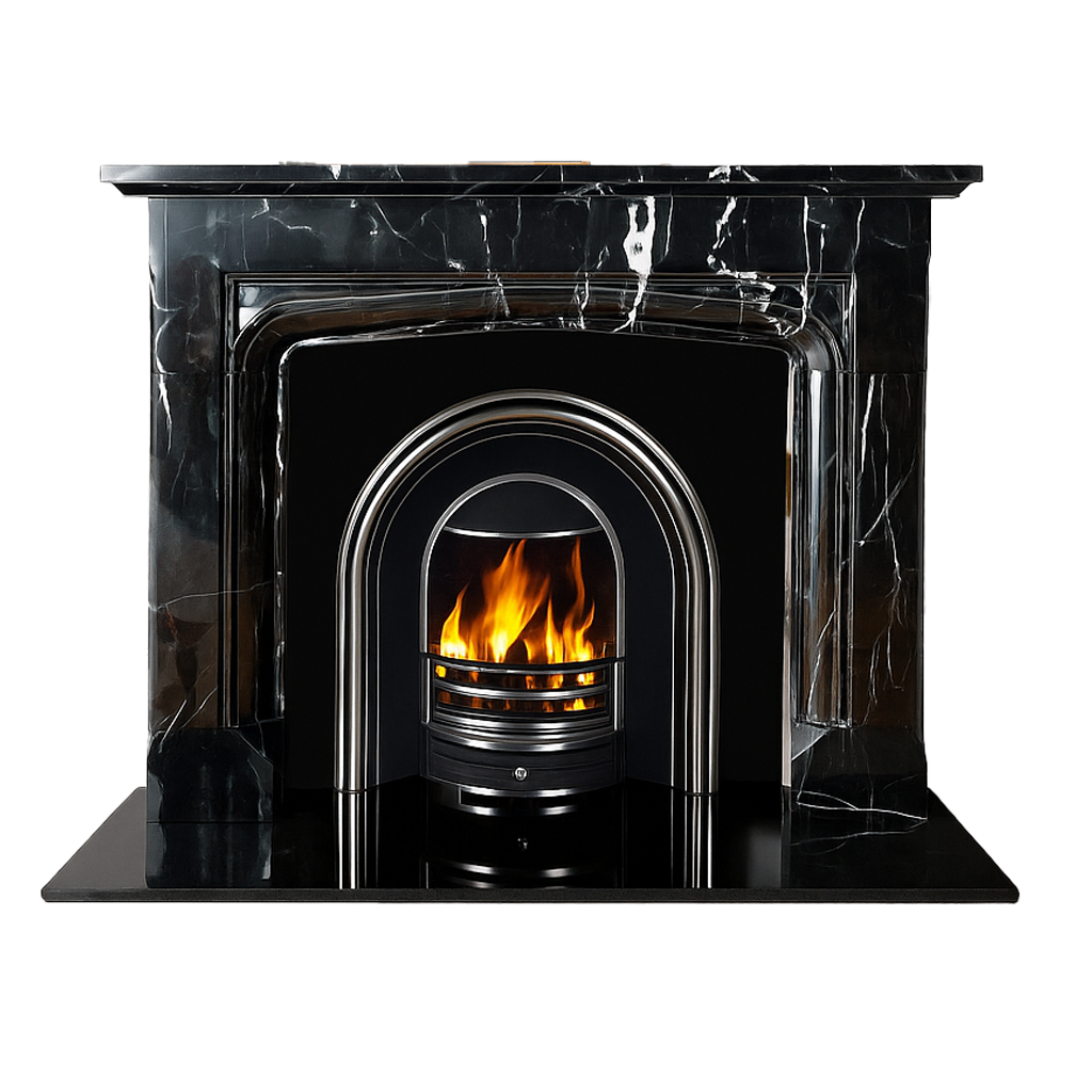 12 Fireplaces 60 Alexander Polished Nocturnal Moon