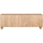 Austin Solid Wood Large Low Board Tv Cabinet - View 6