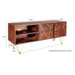 Dark Gold Plasma Media Unit - View 6