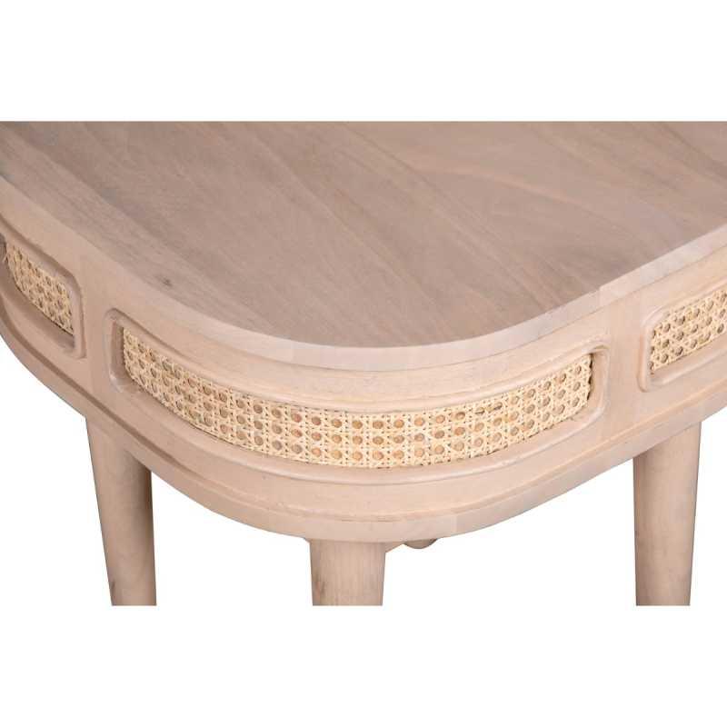 Valencia Cane & Mango Wood Bedside Table - View 3