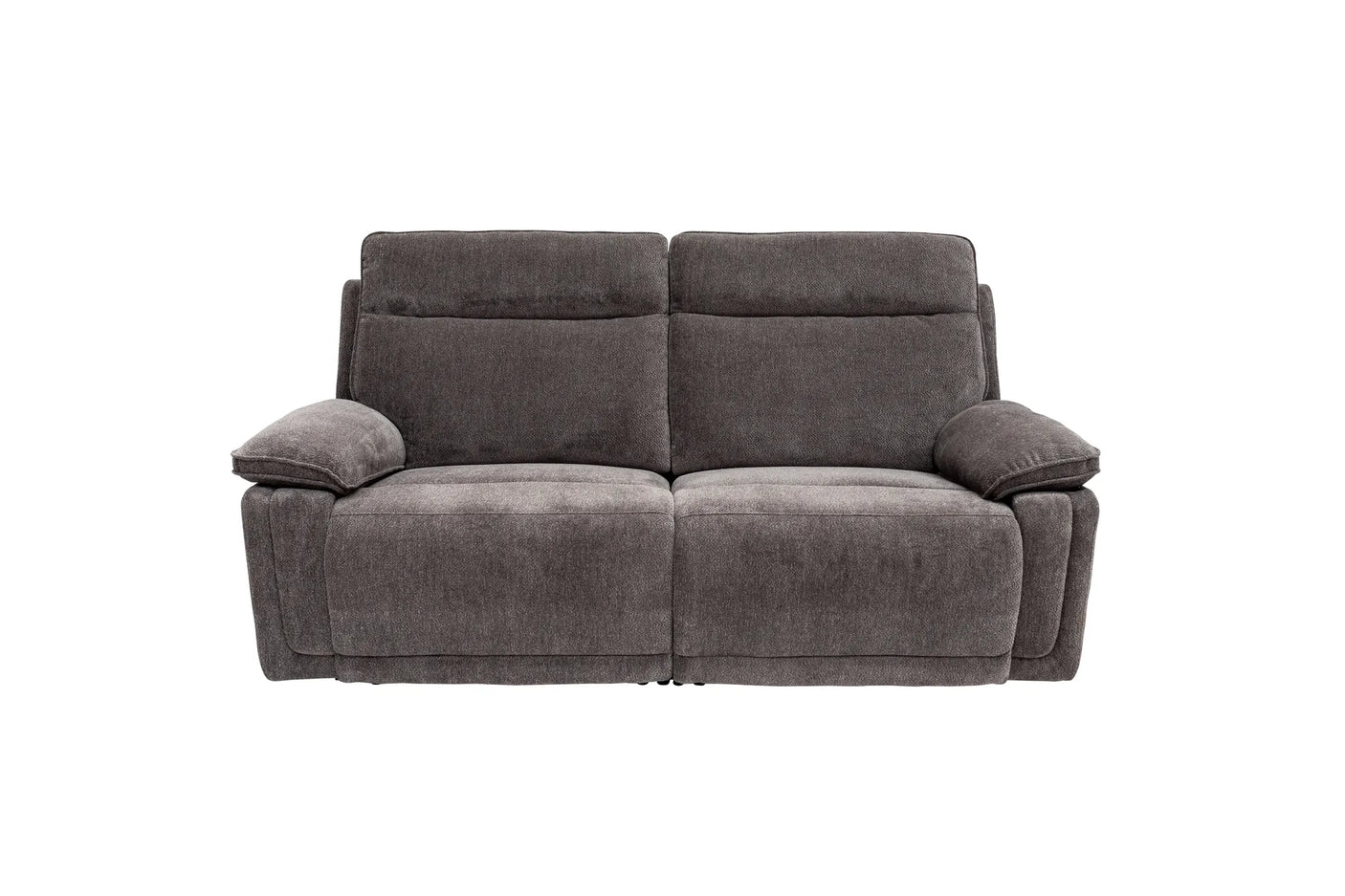 Gray sofa on a white background