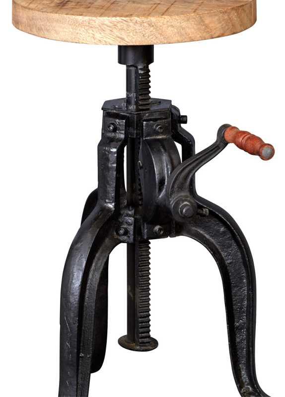 Cosmo Industrial Small Crank Table - View 2