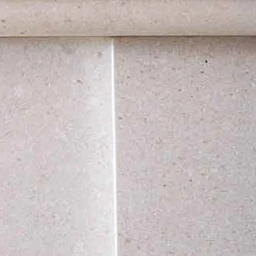 54 x18 Unfilled Limestone Hearth 1 Pce B/L