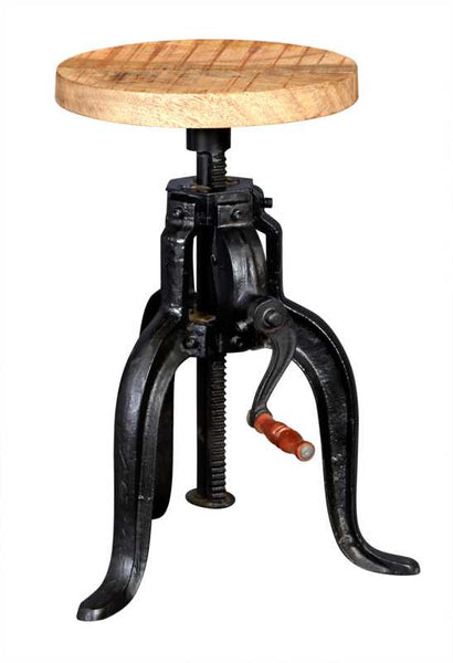 Cosmo Industrial Small Crank Table - View 3