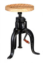 Cosmo Industrial Small Crank Table - View 3