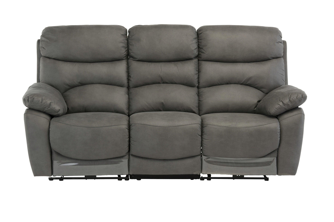 Grey Electric Recliner 3-Seater Sofa for Ultimate Comfort