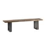 Baltic Live Edge Large Bench - View 4