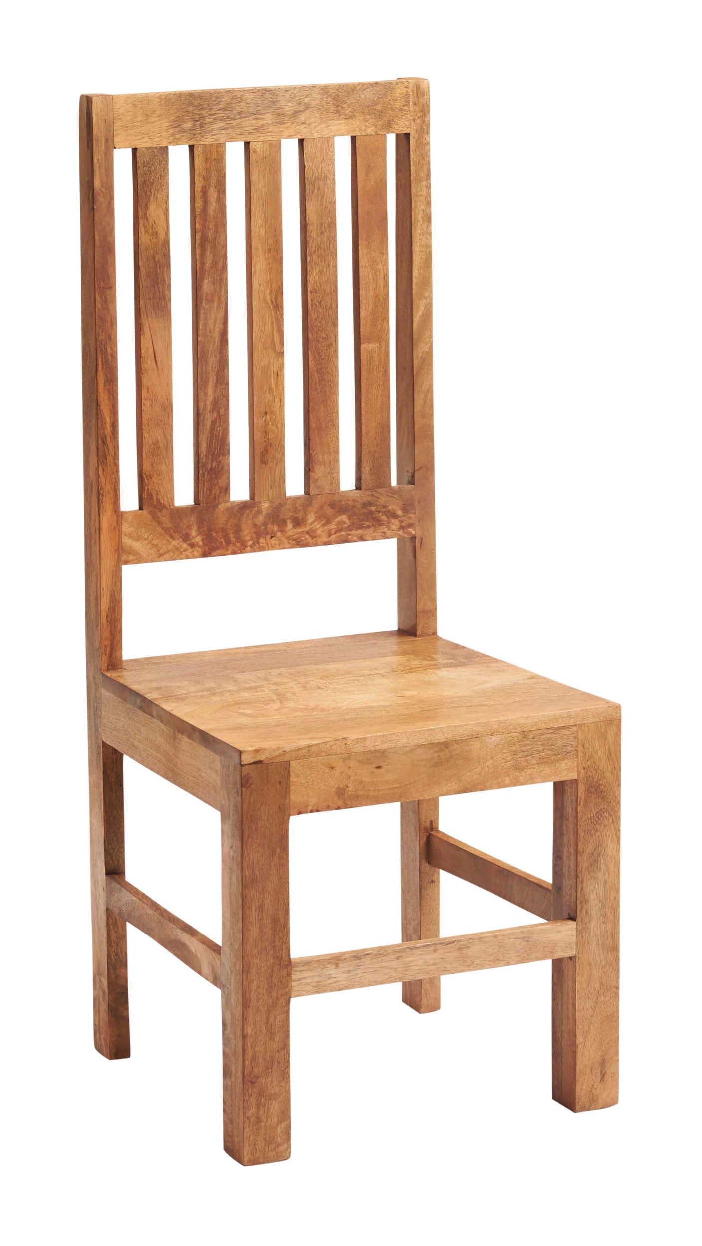 Toko Light Mango 6 FT Dining Set with wooden chairs, eco-friendly design