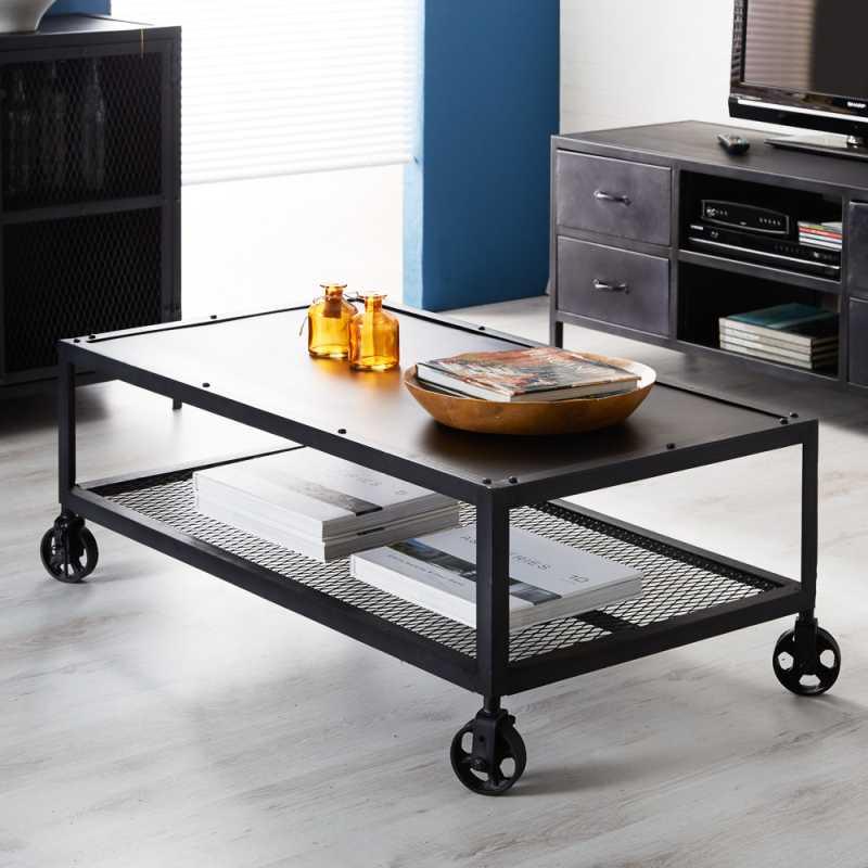 Metalica Iron Coffee Table