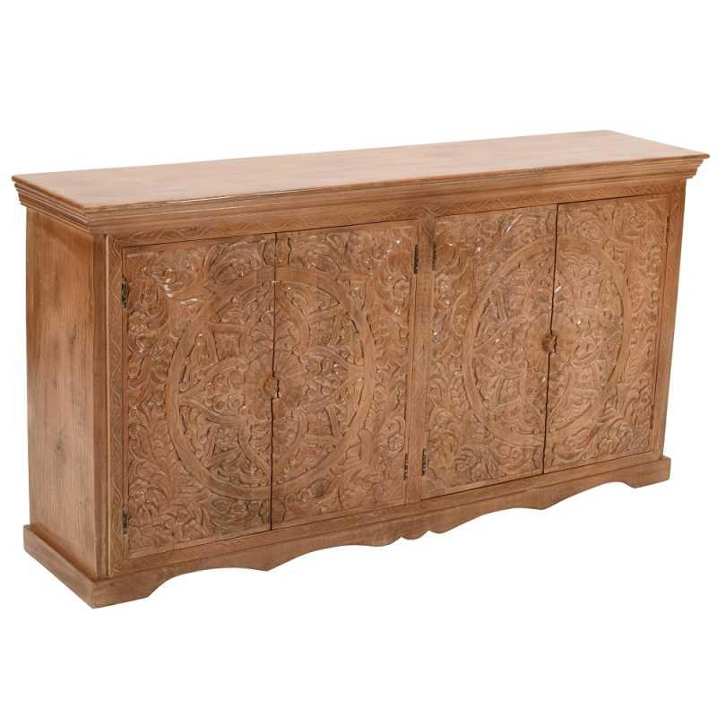 Artwork Mango Wood Sideboard Xl - View 3