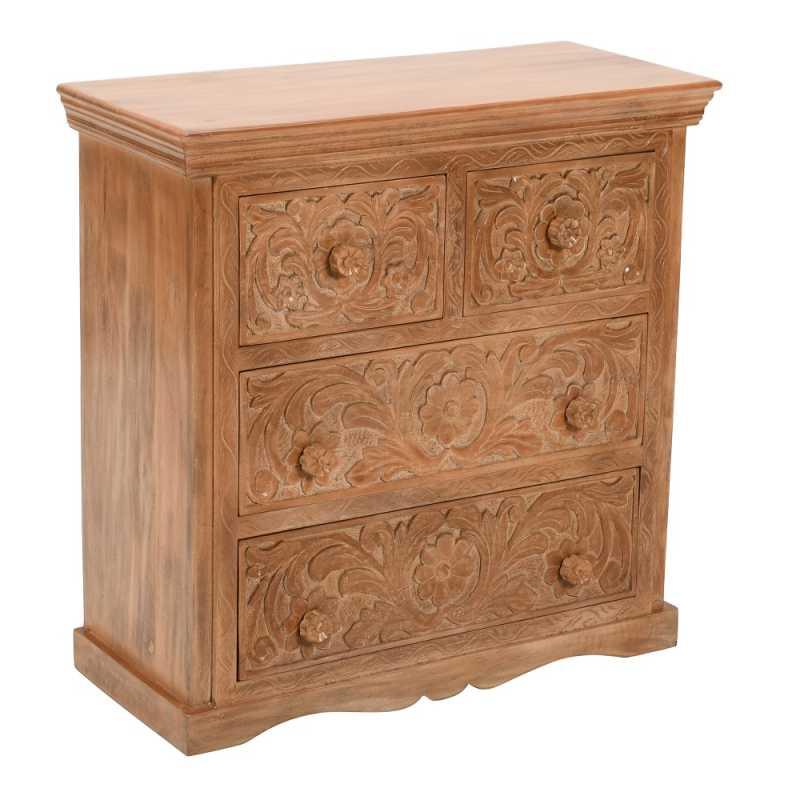 Artwork Mango Wood Chest Of Drawers - View 2