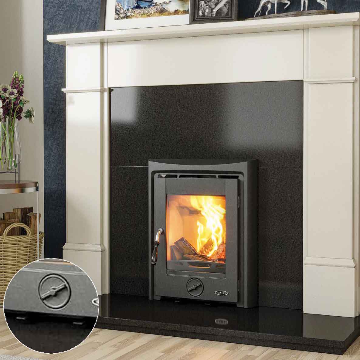 Muckross 4.6kW Multi Fuel (Eco) - Side View