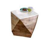 Alfie Side Table Solid Mango Wood - View 11