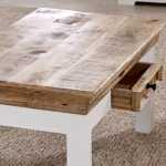 Alfie Coffee Table With Drawer Solid Mango Wood - View 7