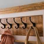 Alfie Wood Hook/Coat Hanger Wall - View 5