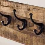 Alfie Wood Hook/Coat Hanger Wall - View 8