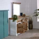Alfie Wood Sideboard - 3 Drawers & 3 Doors - View 11