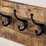 Alfie Wood Shoe Rack & Hanger Wall Hook Set - View 17