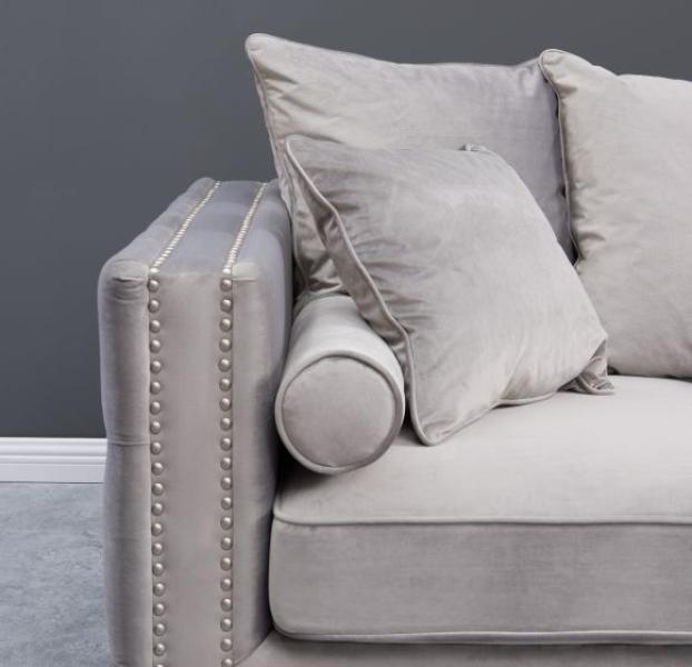 Moscow 2 Seater Sofa - Silver *Special*