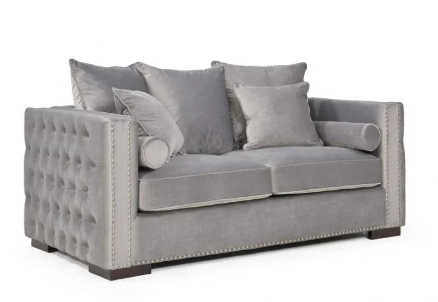 Moscow 2 Seater Sofa - Silver *Special*
