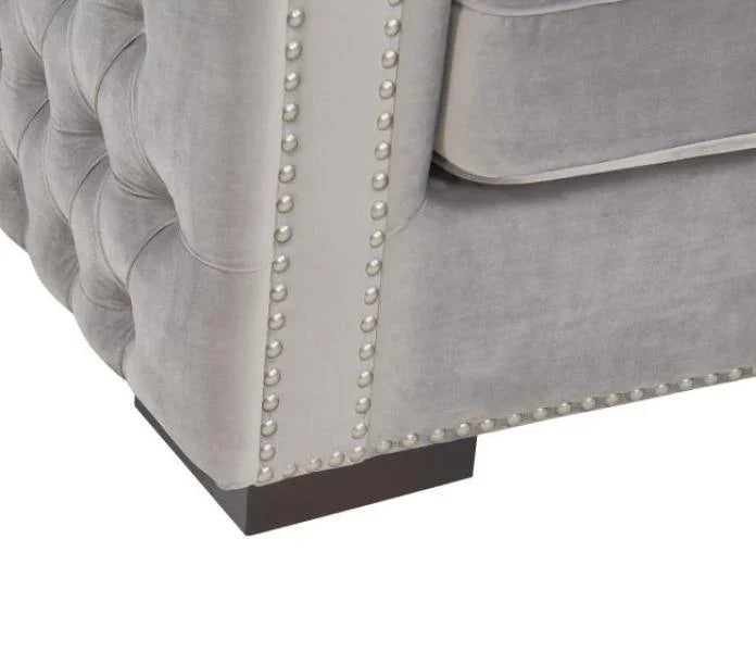 Moscow 2 Seater Sofa - Silver *Special*