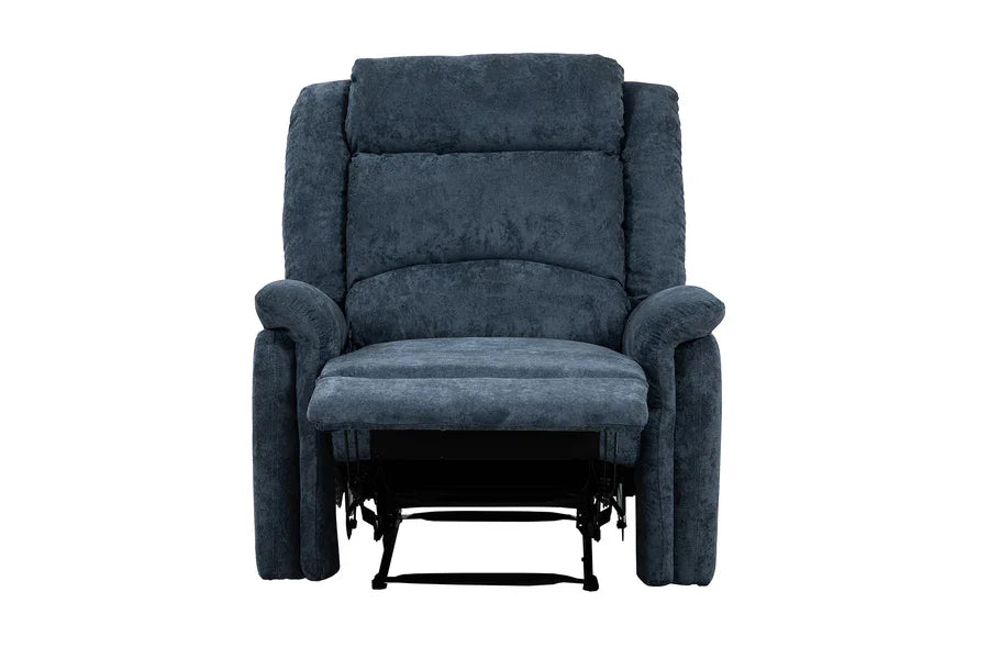 Boyd Recliner Chair-Denim Blue