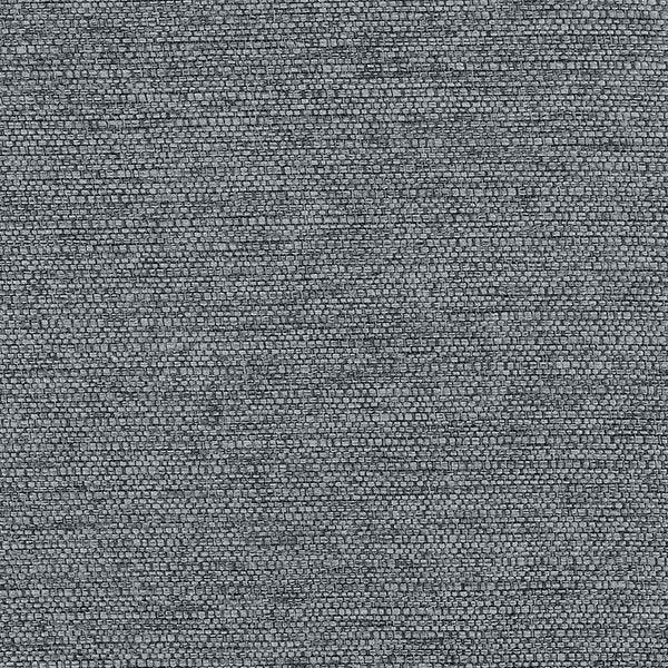 Close view of grey textured sofa fabric upholstery material