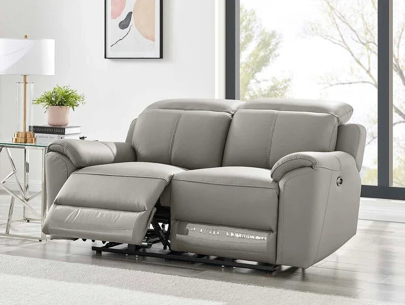Madrid 2 Seater Electric Recliner - Charcoal