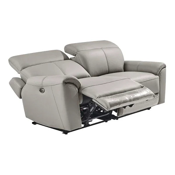 Madrid 3 Seater Electric Recliner - Charcoal