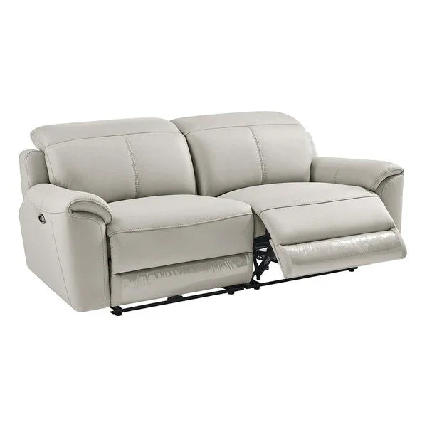 Madrid 3 Seater Electric Recliner - Light Grey