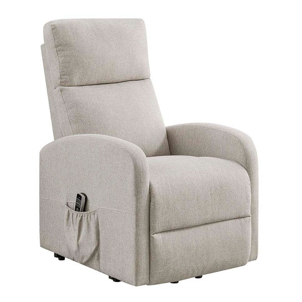 Barker Lift & Tilt Recliner Chair (Dual Motor) - Cream