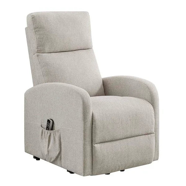 Barker Lift & Tilt Recliner Chair (Dual Motor) - Cream